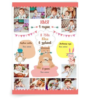 1 годик девочке